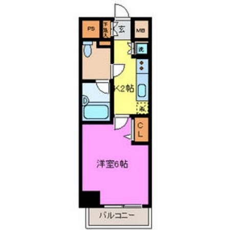 スパシエオリエンス板橋本町の物件間取画像